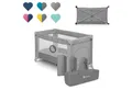 lionelo Baby-Reisebett Stefi, 120x60 cm Tragetasche  Klappbaren  Seiteneingang