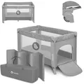 Babystall + Reisebett von der Geburt bis 15 kg Seiteneingang Tr...