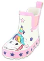 Beck Mädchen Little Unicorn Gummistiefel, Mehrfarbig, 26 EU
