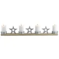 Moderne Deko Adventskranz Kerzenhalter Kerzenständer Weihnachtsdeko Herbstdeko