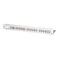 BTR NETCOM Patchfeld modul 24Port 1HE Edelstahl leer TN MPP24-Edst-leer