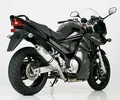 HURRIC Supersport Auspuff silber EG-BE passt für SUZUKI GSF 1200 Bandit(96-00)/G
