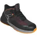 Lupriflex  Sicherheitsstiefel Techno Mid S3 SR Gr.48, 5-550-48 - Schwarz/Orange - 48