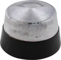 Velleman Transparente LED-Blinkleuchte, für den Innenbereich, 12 VDC, 15 weiße LEDs, IP20, ABS/Acryl