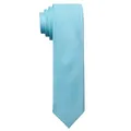 HerrenKrawatte von Hand gefertigt & sorgfältig verarbeitet 6 cm breit Hellblau