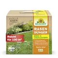 Neudorff RasenDünger Moos- und UnkrautStopp 5 kg für 100 m² mit Eisen und Kalium sorgt für einen dichten, grünen Rasen ohne Moos und Unkraut - schonend für Haustiere