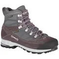 AKU Trekker Pro GTX (wasserdicht) grau/burgund/violett Damen Wanderschuh grau 38 EU