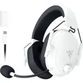 Razer BlackShark V2 Hyperspeed für PC - Kabelloses E-Sport Gaming-Headset Ultra leicht mit 280g (Super-Breitband-Mikrofon, Triforce Titanium 50mm Treiber, Schallisolierender Schaumstoff) Weiß