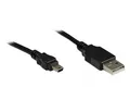 Good Connections USB 2.0 an USB Mini B 5-pin 3m schwarz