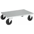 Kongamek Plattformwagen, verzinkt mit Ladefläche 1000x700x260mm Gummibereifung ohne Bremse