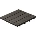 Home Deluxe WPC-Fliesen Bavaro Anthrazit 3 m²