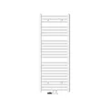 LuxeBath Badheizkörper 600x1500 mm Weiß mit Anschlussgarnitur Eck Wand