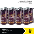 Mannol Longlife 504/507 5W-30 Mercedes VW BMW LL Porsche 8x1 Liter = 8 Liter
