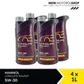 Mannol Longlife 504/507 5W-30 Mercedes VW BMW LL Porsche 4x1 Liter = 4 Liter