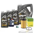 MANN ÖLFILTER + 8l MANNOL ÖL FÜR MAN TGE VW CRAFTER T6 TRANSPORTER MULTIVAN TDI