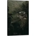 Leinwanddruck Naturhaus In Den Bergen 60x100 Cm