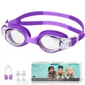 Schwimmbrille Kinder,Taucherbrille für Jungen und Mädchen,Anti UVSchutz Kein ...