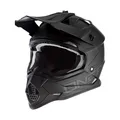 O'NEAL | Motocross-Helm | MX Enduro | ABS-Schale, Lüftungsöffnungen für optimale Kühlung | 2SRS Helmet Flat V.23 | Erwachsene | Schwarz | Größe L (59/60 cm)