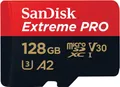 SanDisk Extreme PRO microSDXC UHS-I Speicherkarte 128 GB A2, Class 10, V30, U3