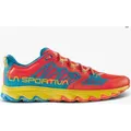 Mode&Accessoires La Sportiva La Sportiva Bushido Helios III cherry tomato/tropic blue - Mehrfarbig - 43