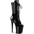 FLAMINGO-1050 Damen Boots von Pleaser, Schwarz , EU 39, US 9 - Schwarz - 39