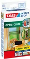 tesa Fliegengitter INSECT STOP OPEN/CLOSE anthrazit 1,3 x 1,5 m 55033-00021-03