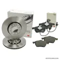 NK BREMSSCHEIBEN Ø284mm+ BELÄGE VORNE passend für BMW 1er E81 E87 116+118 i+d