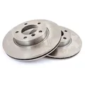NK 2x Bremsscheibe vorne Ø284 mm belüftet für BMW 1er F20 118i 116i E87 116d 2