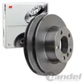 2X NK BREMSSCHEIBEN 284mm BELÜFTET VORNE PASSEND FÜR BMW 1 2 | 2015100