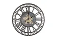 GLOBO LIGHTING Wanduhr GLOBO Lighting Wanduhr DB 70x6 cm schwarz