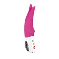FUN FACTORY Externer Klitoris-Vibrator VOLTA (Pink) – Leiser & kraftvoller Auflegevibrator zur Stimulation von Klitoris, Nippel, Penis - 100% medizinisches Silikon mit LOOP Griff