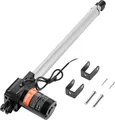 VEVOR 6000N Linear Actuator DC 12V Linearantrieb IP44 Elektrischer Linearmotor 400mm Hublänge Geräuschpegel 50dB Elektrische Türöffner 5mm/s Fahrgeschwindigkeit Lineartechnik Verstellantrieb
