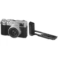 Fujifilm X100VI silber + SmallRig 4556 L-Griff