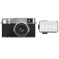 Fujifilm X100VI + Godox iT30Pro - TTL Mini Flash silber