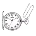 FESTINA F2022-1 Savonette Taschenuhr mit Kette, 49mm