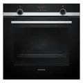 Siemens iQ300, Einbau-Backofen mit Dampfunterstützung, 60 x 60 cm, Edelstahl, HQ574AER3 (HQ574AER3)