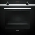 Siemens Einbau-Backofen HQ574AER3 | iQ300 | 71 Liter | Dampfunterstützung | Pyrolyse | 8 Heizarten |  | Edelstahl,  (Spektrum:  bis D)