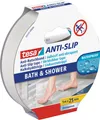 tesa Anti-Rutschband Bad & Dusche 5 m x 25 mm, transparent