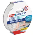 tesa Anti-Rutschband Bad & Dusche transparent, 5 m x 25 mm