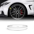 4R Quattroerre.it 10300 Reflektierende Dekorstreifen für Felgen, Wheel Trim Stripes Weiß, 5 mm x 6 mt