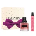VALENTINO DONNA BORN IN ROMA 50ML EDP SPRAY + 10ML EDP BRANDNEU GESCHENKSET 2025