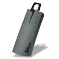 SKS GERMANY Spoiler BLUEMELS Style 56MM Schutzblechverlängerung für BLUEMELS & Edge AL (einfache & sichere Befestigung, mit Bohrschablone, Radzubehör für besseren Spritzschutz, verlängert um 137 mm)
