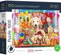 Puzzle 1000 elementów. Doggy Peekers