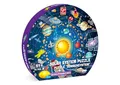 Hape Puzzle “Sonnensystem” | Rundes Sonnensystem Puzzle Spielzeug für Kinder, Holzteile und eine leuchtende LED-Sonne