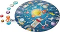 Hape Sonnensystem Puzzle Rund Puzzle-Spielzeug für Kinder für 5+ Jahre