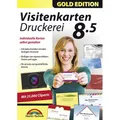 Markt + Technik Visitenkarten Druckerei 8.5 Gold Edition (1 User, unbegrenzt) (80525)