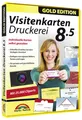 Visitenkarten Druckerei 8.5 Gold Edition - PC Software inkl. Datenträger