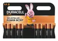 Duracell Plus, Einwegbatterie, AA, Alkali, 1,5 V, 8 Stück(e), Schwarz, Gold