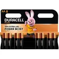 DURACELL Batterien PLUS Alkali-Mangan Mignon AA 1,5 V, 8 St.