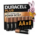 DURACELL Plus AA-Batterien (8er-Pack) – Alkaline-Batterien 1,5 V